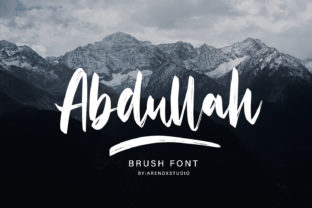 Abdullah: The Unique Script Font for Authentic Branding
