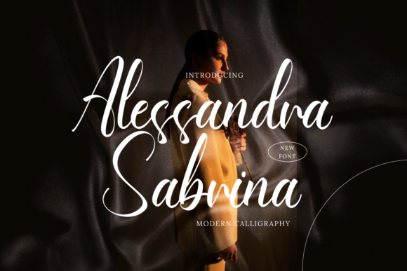 Alessandra Sabrina: The Elegant Script for Modern Design
