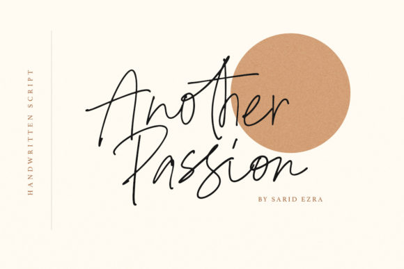 Another Passion: Elevating Design with Elegant Script Typography