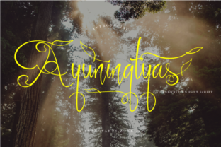Ayuningtyas: The Elegant Script for Standout Designs