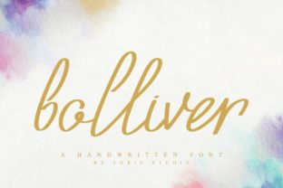 Bolliver: The Elegant Script Font for Modern Design