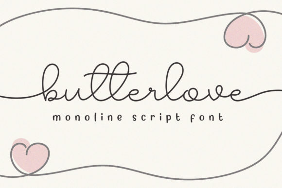 Butterlove: The Delicate Script Font for Elegant Design
