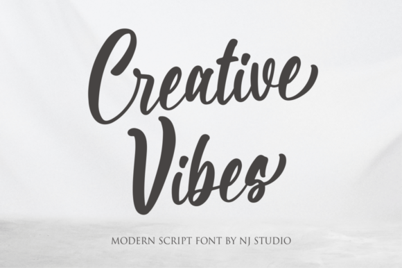 Creative Vibes: Elevating Design with Modern Script Typography