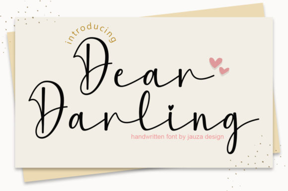 Dear Darling: Elevating Design with Delicate Script Typography