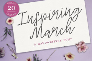 Elevate Your Design with Inspiring March Typography