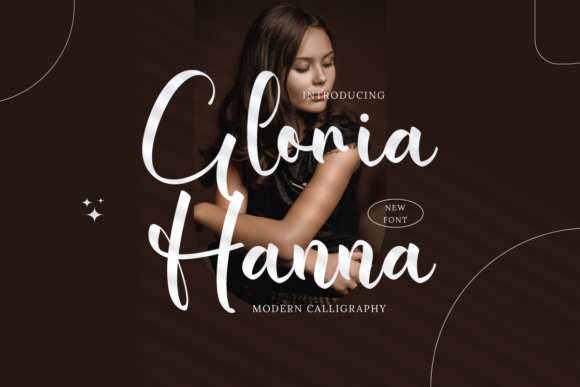 Gloria Hanna: Elevating Design with Elegant Script Typography