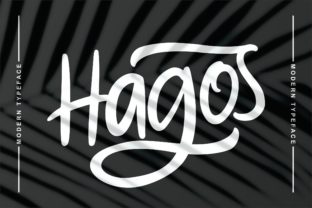 Hagos: A Modern Calligraphy Script for Elegant Design