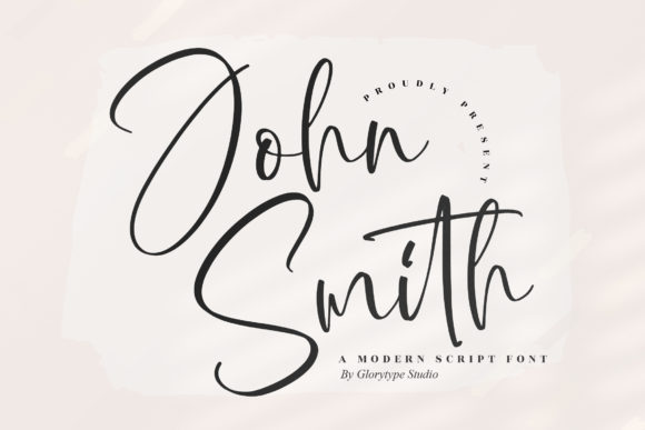 John Smith: Elevate Your Designs with Elegant Script Typography