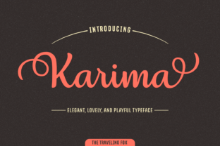 Karima: Elevating Design with a Thousand Glyphs