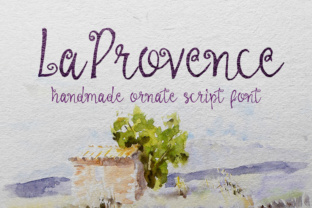 La Provence: Elevating Design with Elegant Script