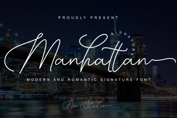 Manhattan Signature: A Timeless Script for Modern Design