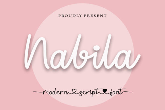 Nabila: The Elegant Script Font for Sophisticated Design