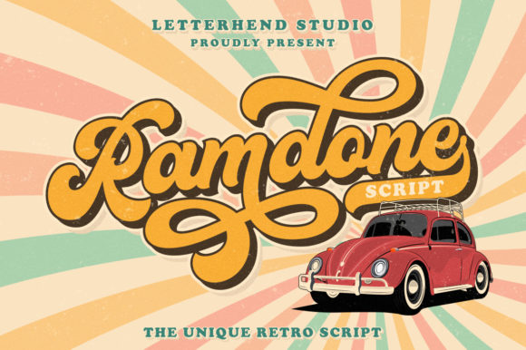 Ramdone: Vintage Script for Modern Design