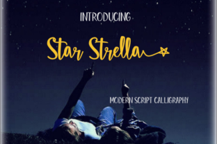 Star Strella: Elevating Design with Elegant Script Typography