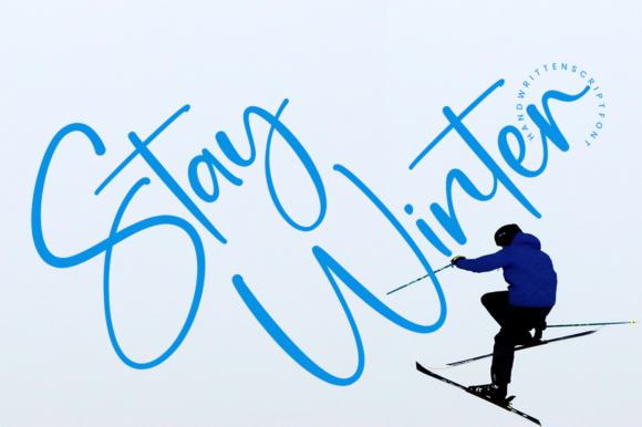 Stay Winter: A Script Font with Playful Charm