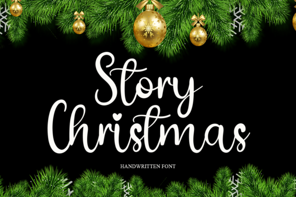 Story Christmas Font: Elevate Your Creative Projects with Playful Typography