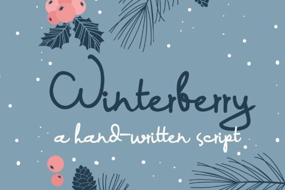 Winterberry: The Sweet Script for Elegant Design